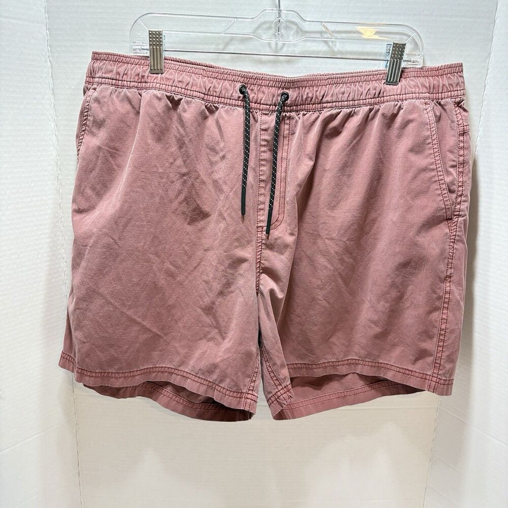 Bearbottom Volley Shorts Men’s 2XL Washed Mauve Athletic